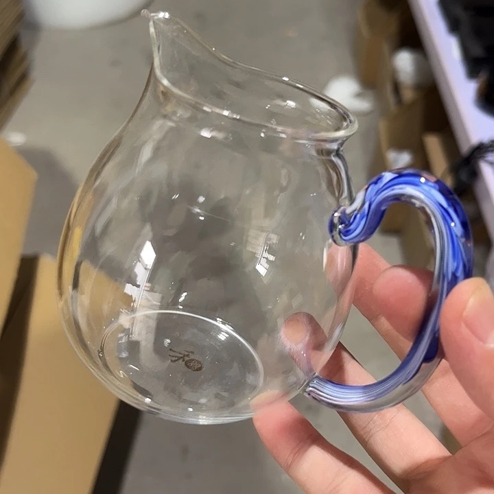 清悦公道杯 蓝凤尾