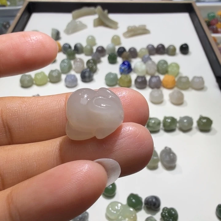 小***珑未镶嵌和田玉珠宝半成品