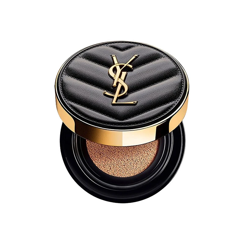 YSL/圣罗兰羽毛皮革气垫#B20