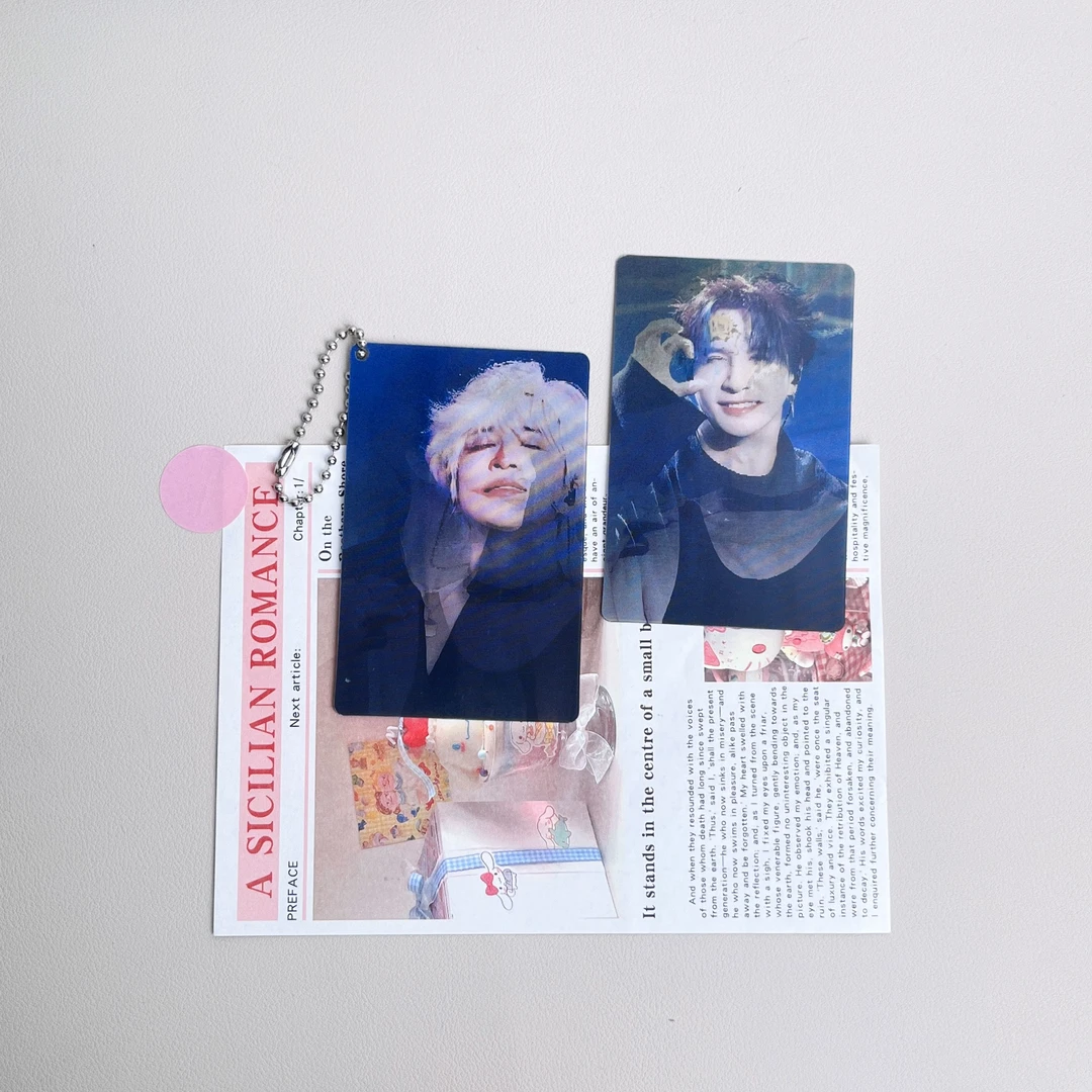 新款薛之谦周边立体光栅卡片闪高颜值追星女孩偶像纪念品应援礼物