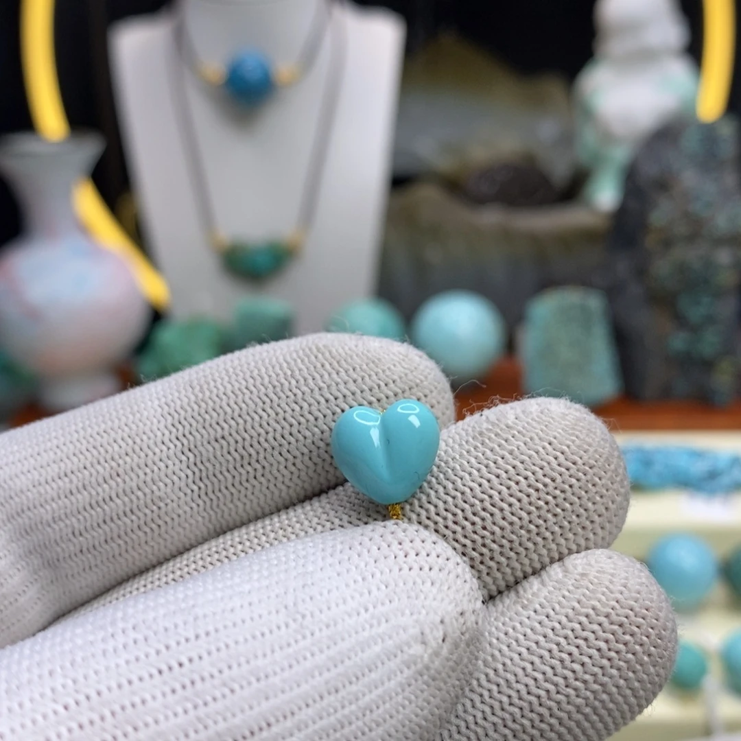 绿松石未镶嵌珠宝奇石10.5