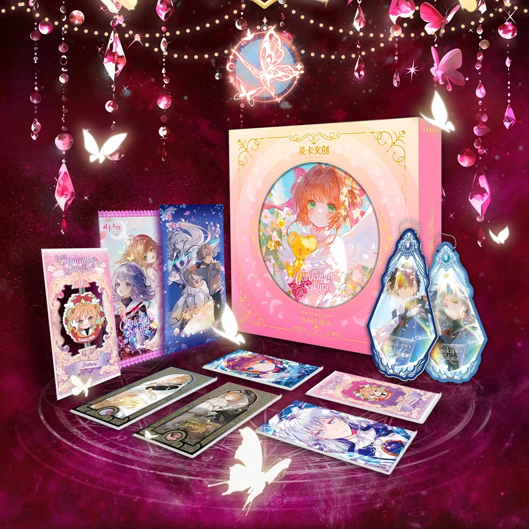 DY【宠粉】灵卡文创 摩卡少女樱 国卡二创 默认代拆