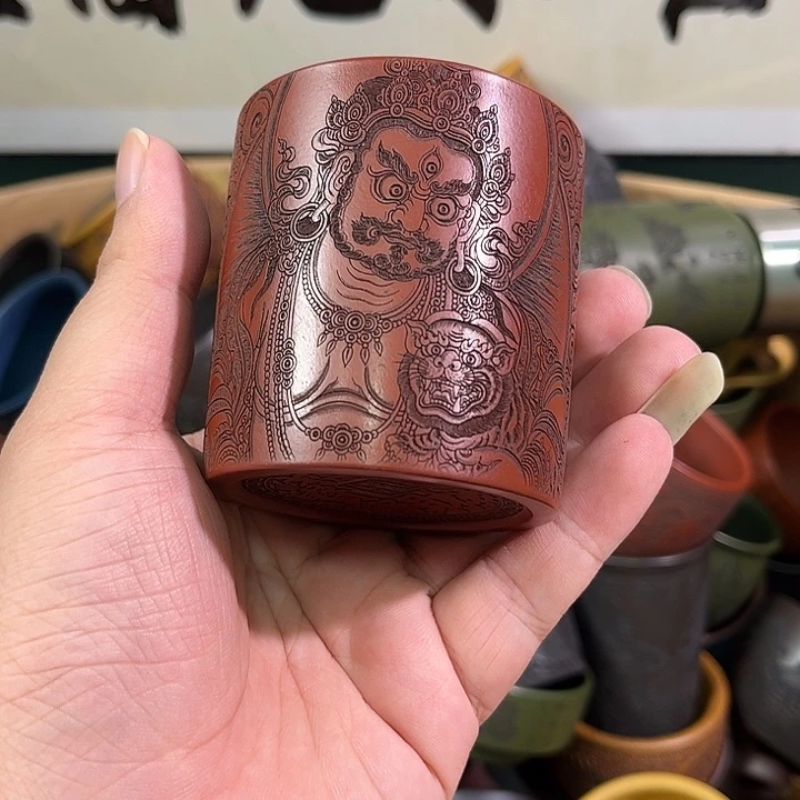 茶杯紫砂全手工紫砂主人杯