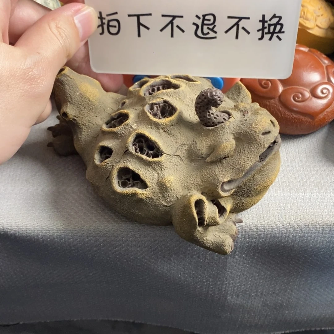 【闪购商品】紫砂茶宠小*安紫砂瑕疵