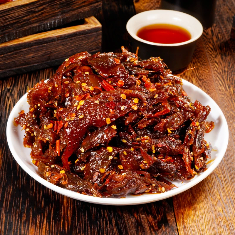 馋小乖香辣碎碎鸭正宗湖南特产鸭肉零食卤味即食小吃