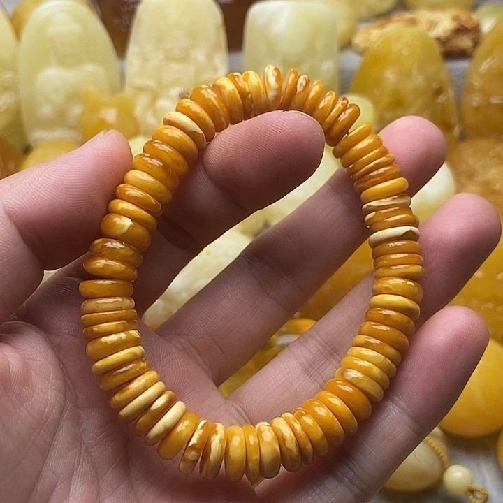 琥珀颈饰未镶嵌琥珀蜜蜡吊坠