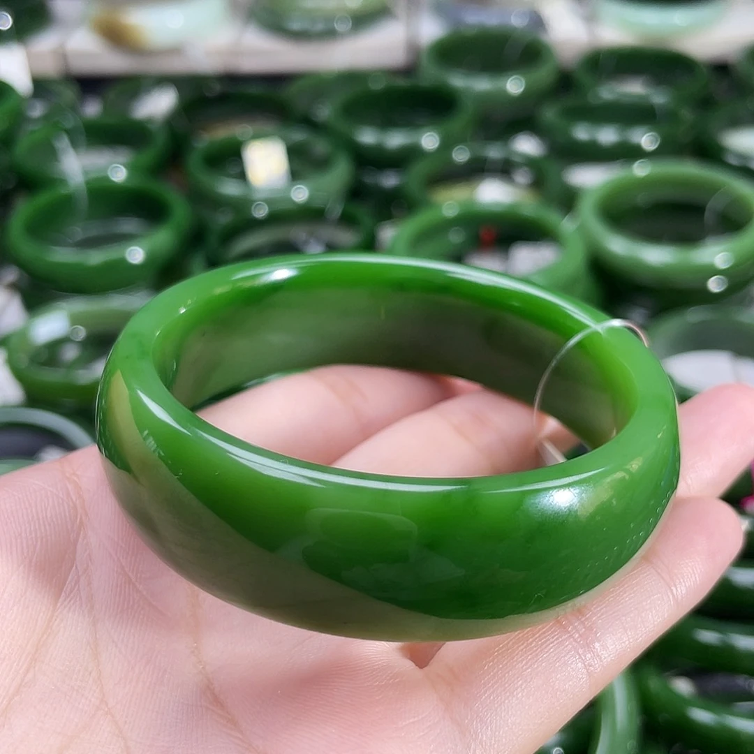 和田玉（碧玉）手镯未镶嵌
