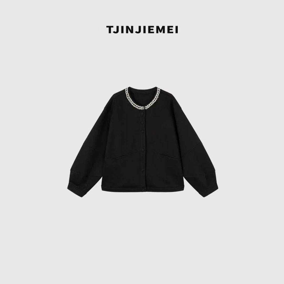 娟娟【星光】设计感时尚百搭短款外套WT2507-TJ413