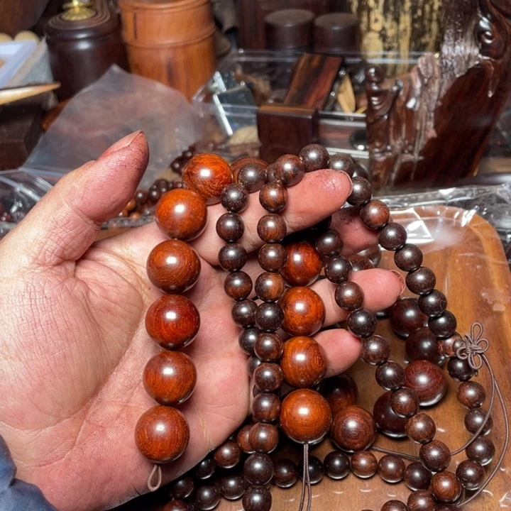 小叶紫檀手串/手链男****夜18jia 10