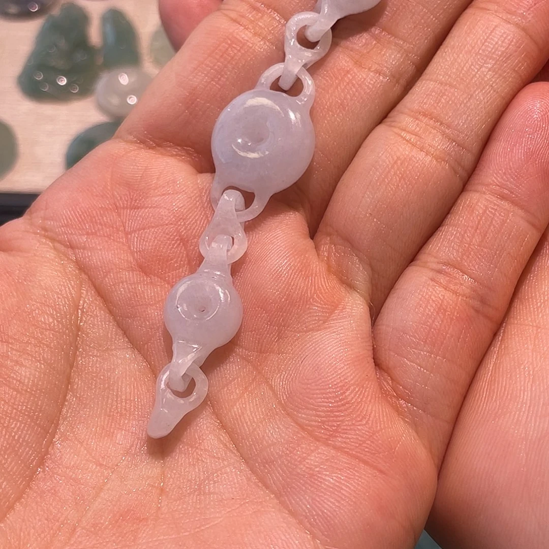 定制翡翠未镶嵌手链