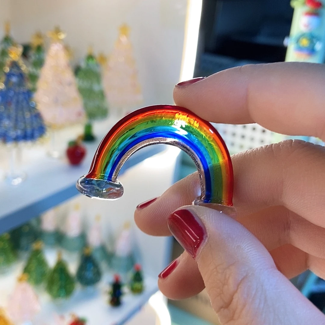 琉璃手工艺品彩虹