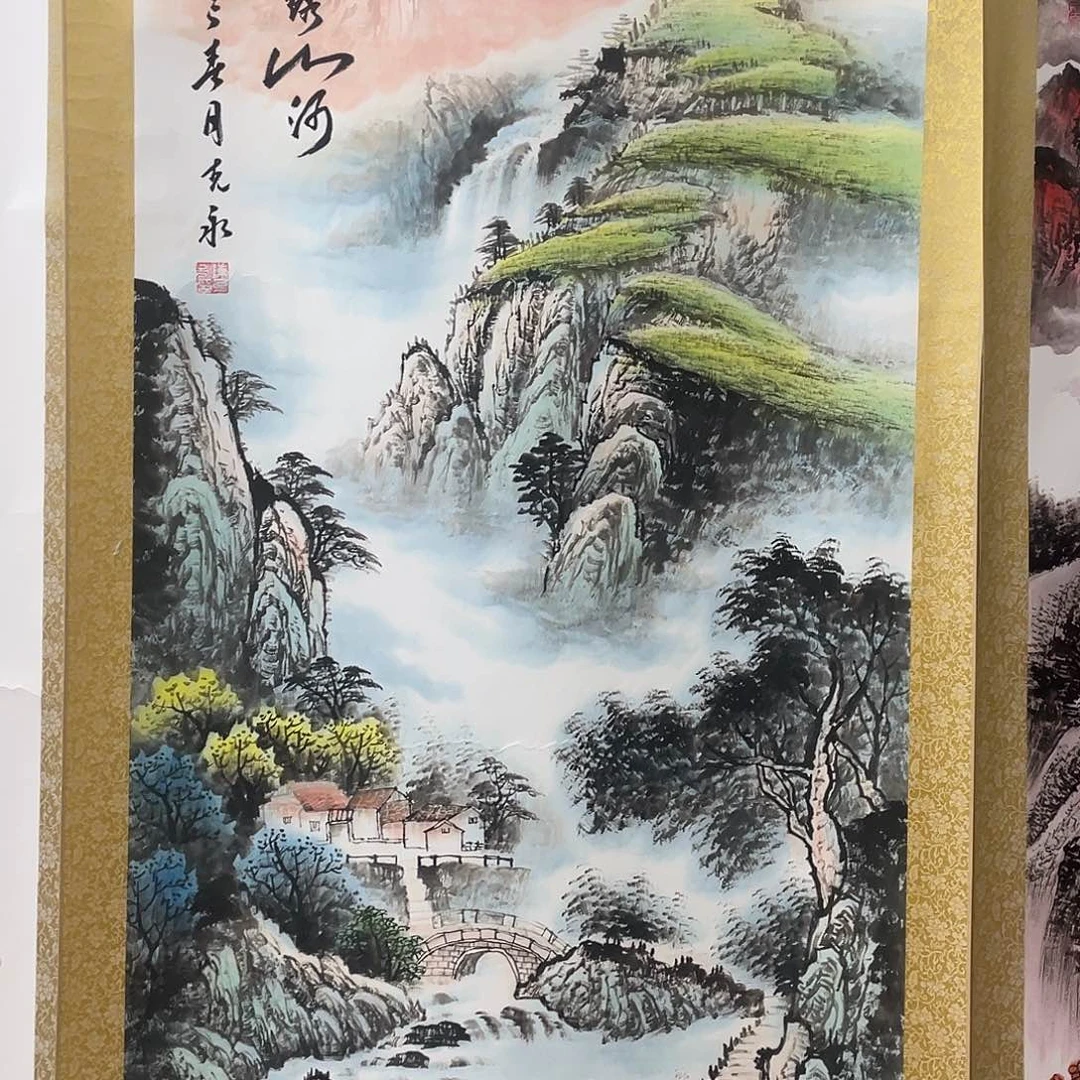 国画老师手笔手绘作品y