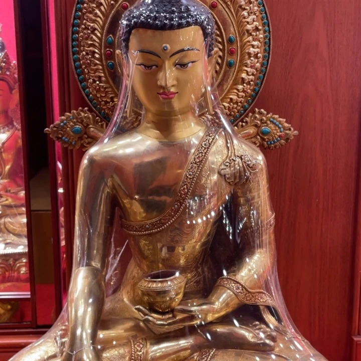 精***来铜释加牟尼佛70公分