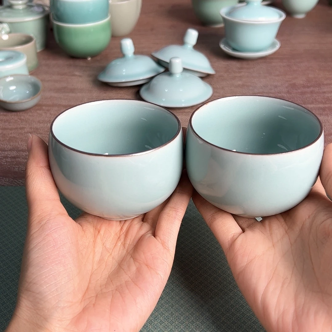 云间青瓷小米茶器