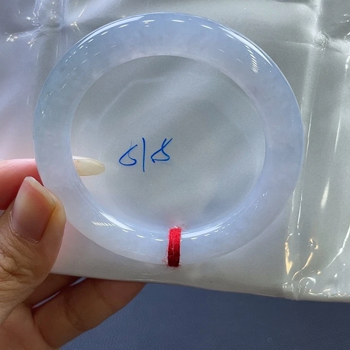 翡翠未镶嵌手镯翡翠手镯52.5