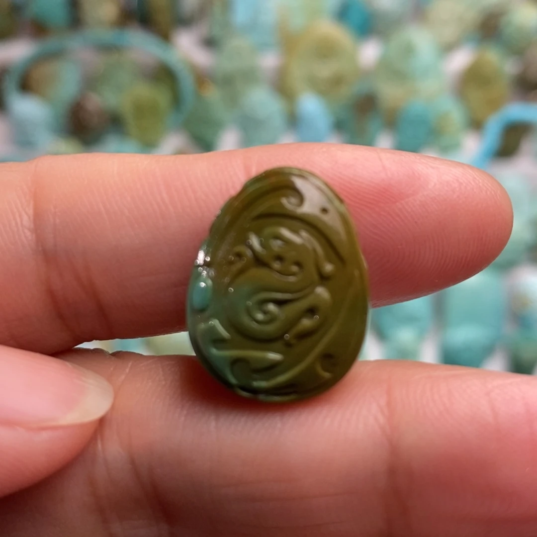 绿松石未镶嵌绿松石绿松石