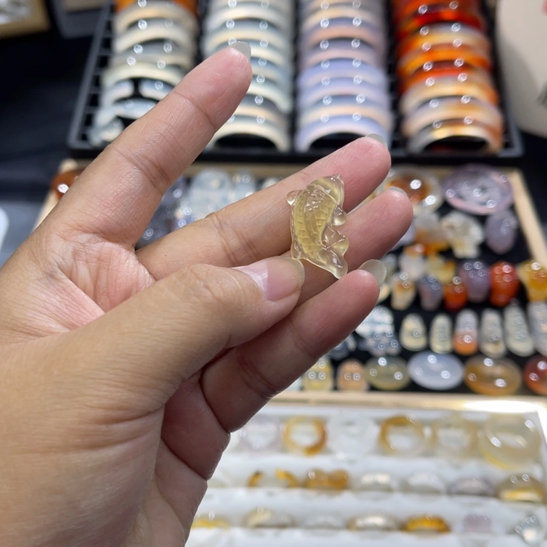 玛瑙/玉髓未镶嵌项链