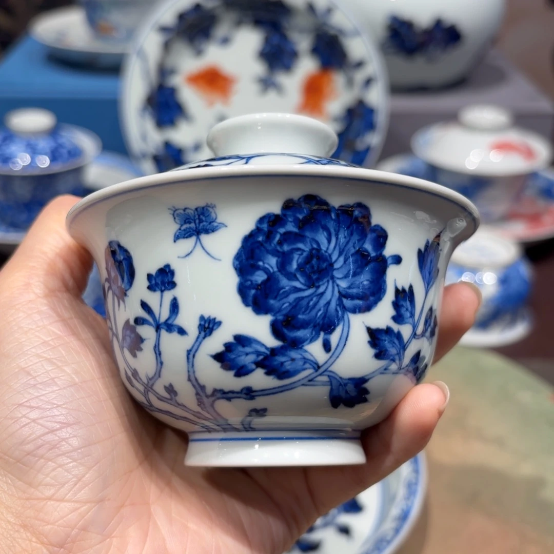 瓷片景德镇纯手工手绘