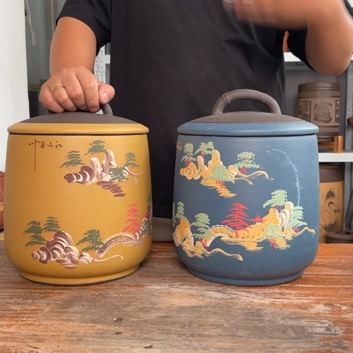 紫砂茶叶罐茶叶罐
