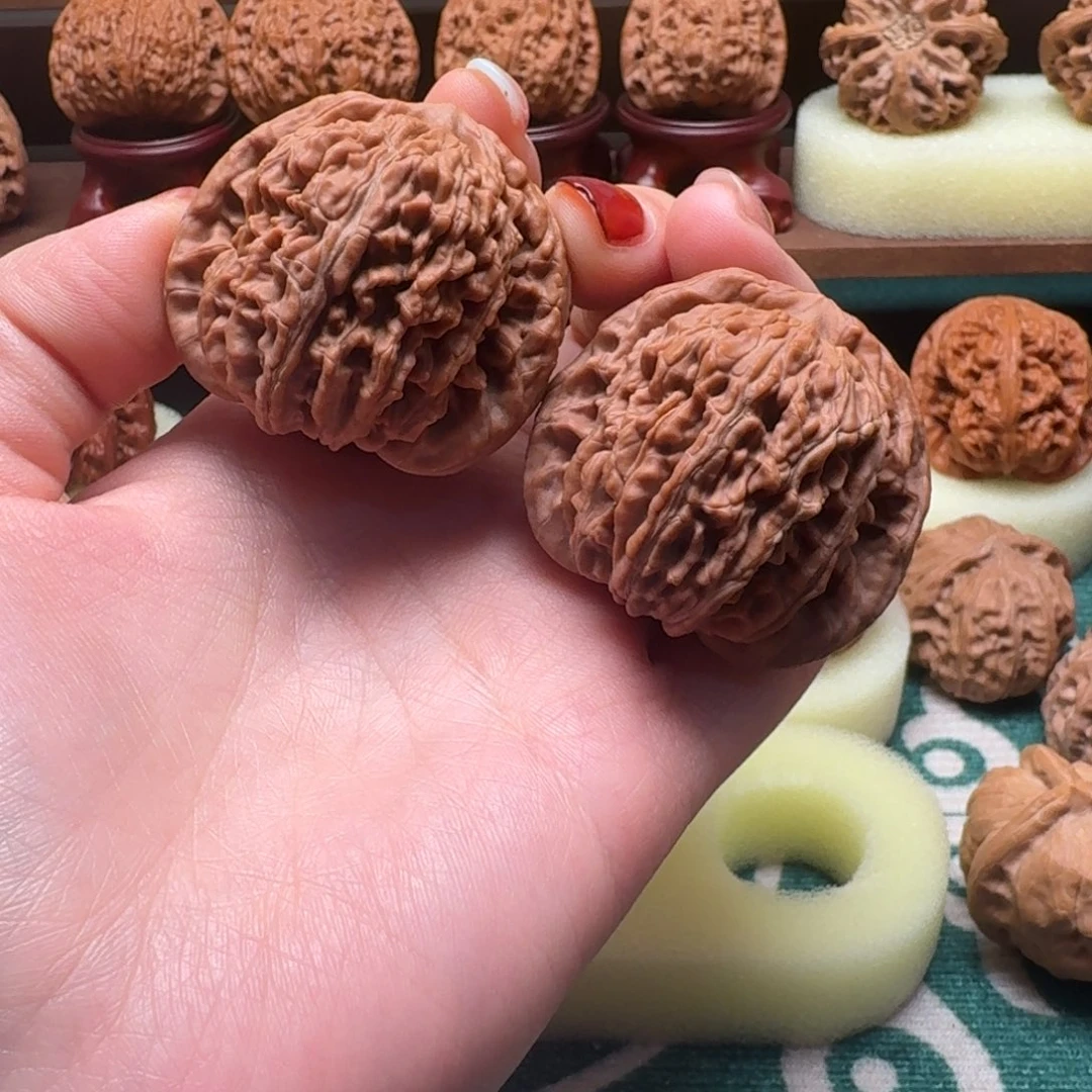 文玩核桃吊坠43四座楼