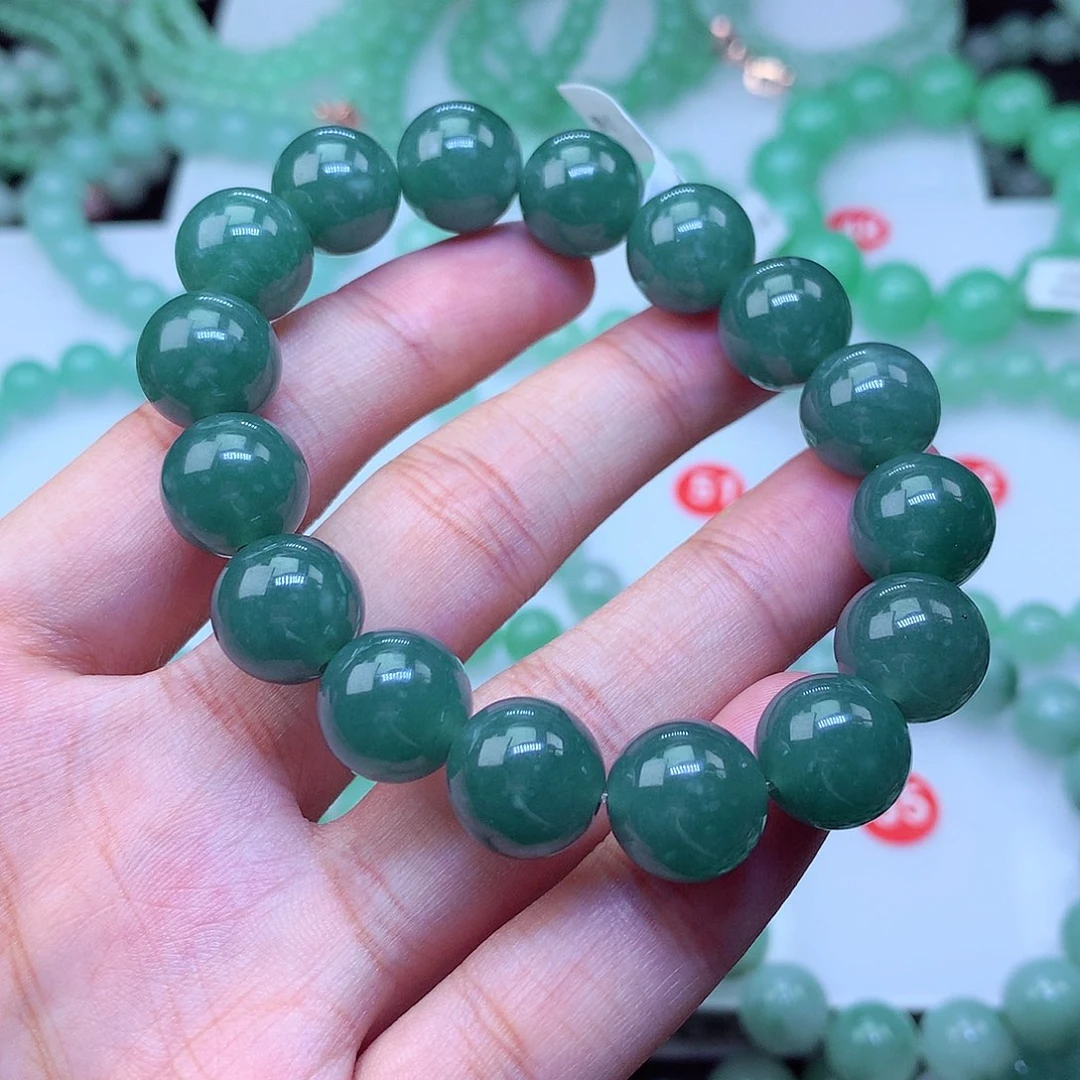 翡翠未镶嵌毛衣链