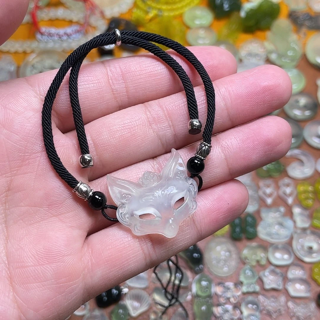 蛇纹石玉吊坠未镶嵌八****奥