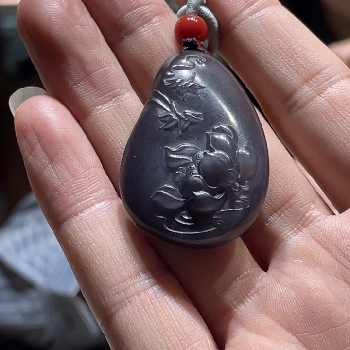 和田玉未镶嵌吊坠(不含链)