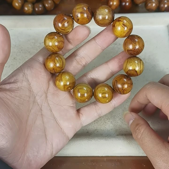 黄花梨/降香黄檀手串/手链20mm圆珠