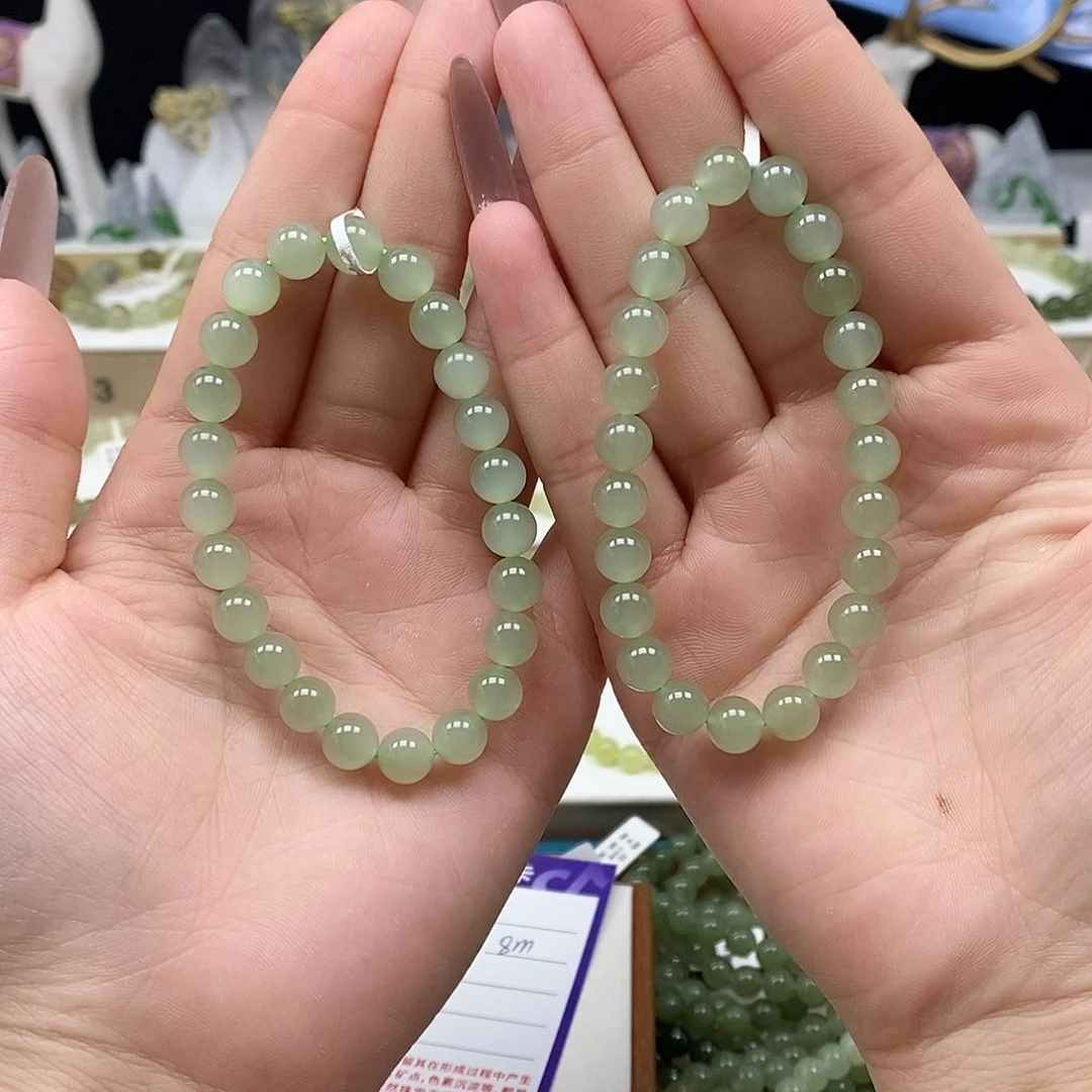 未镶嵌手串和田玉艶*