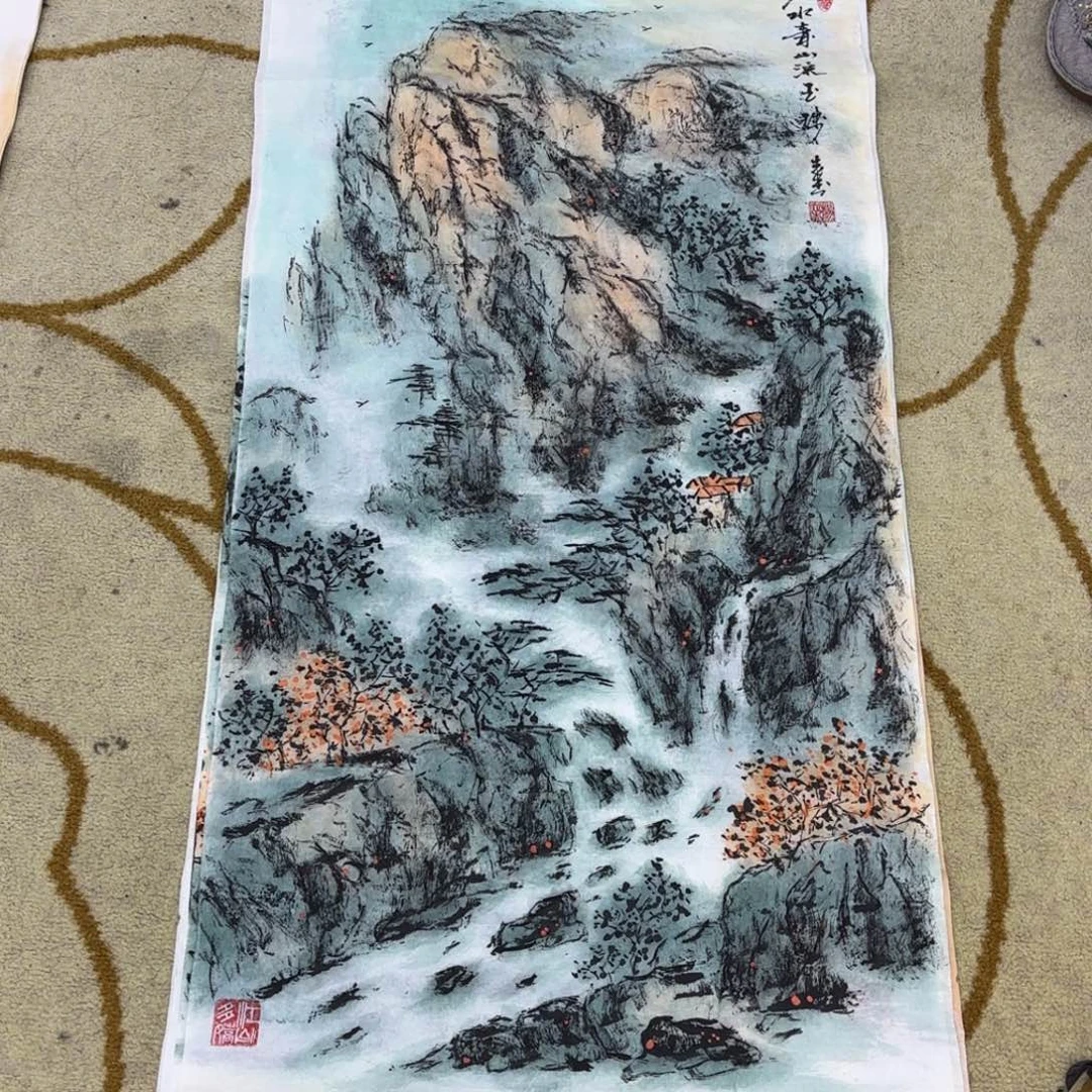 国画杨志杰老师作品刘