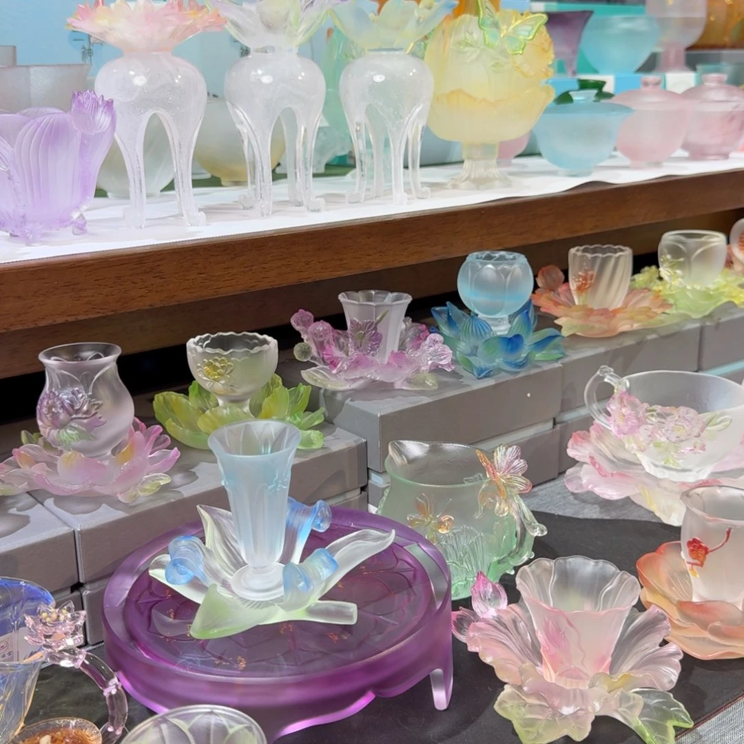 金***锐心缘堂琉璃兰花一套