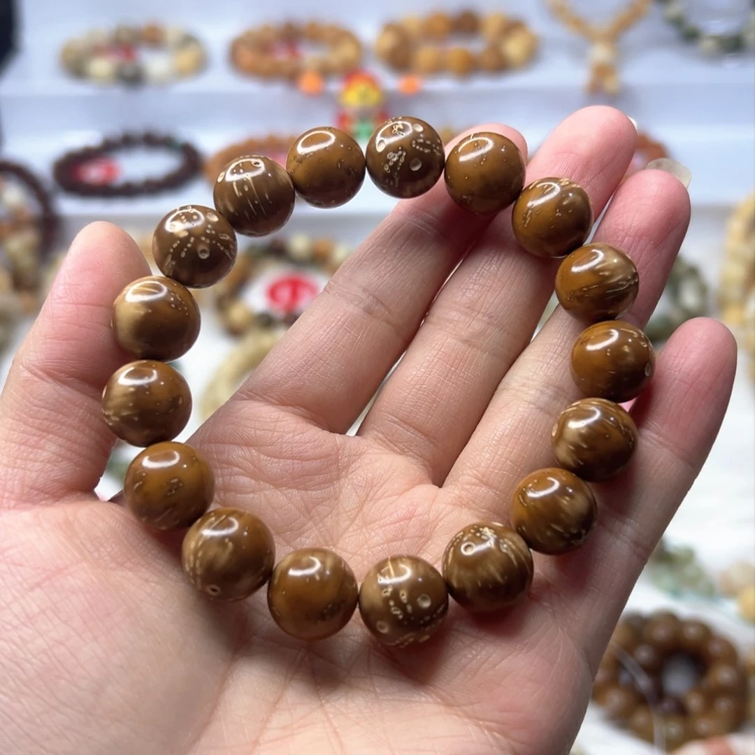 菩提根/象牙果手串叶***6紫金鼠