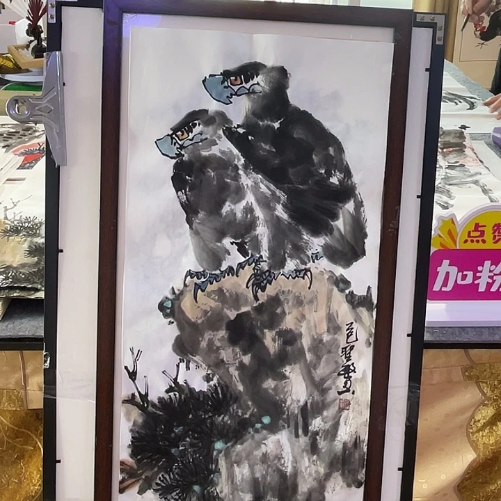 国画张圣敏先生纯手绘作品