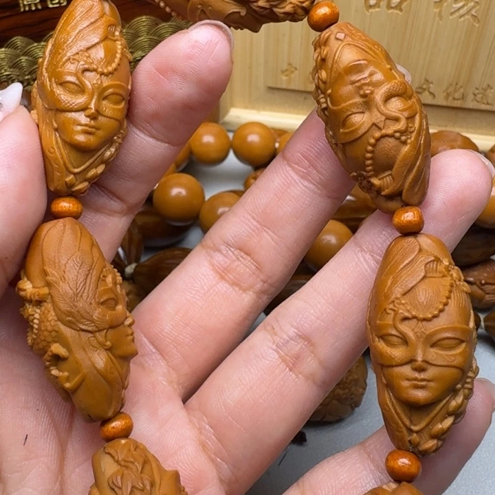 手串/手链橄榄核美女