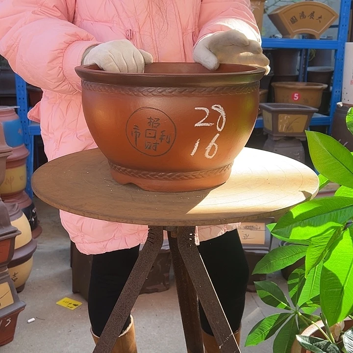 A款财金福门中号花盆