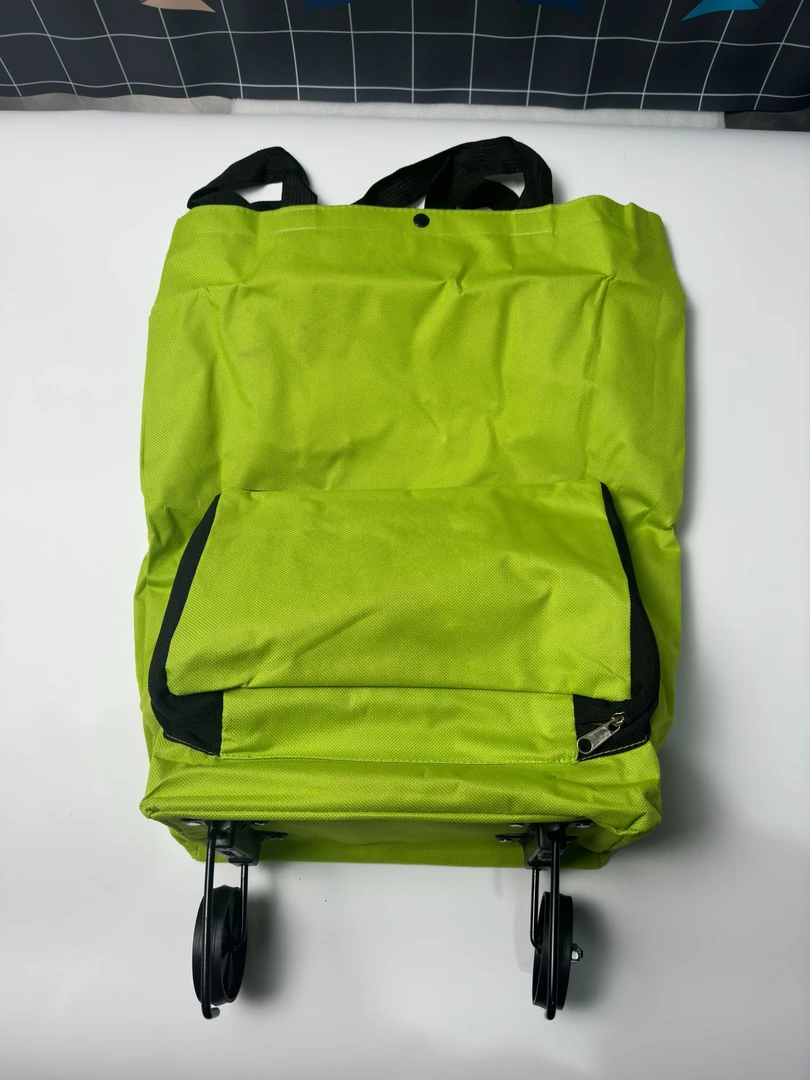 购物袋带轮袋子便携买菜小拉车可折叠拖轮女大容量包