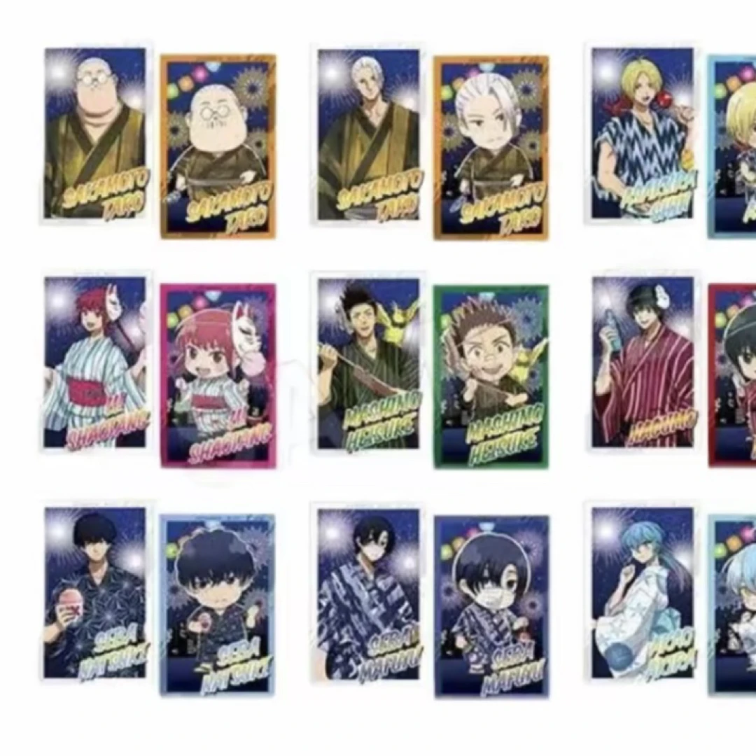 坂本日常 夏日浴衣花火快闪 拍立得 盲盒