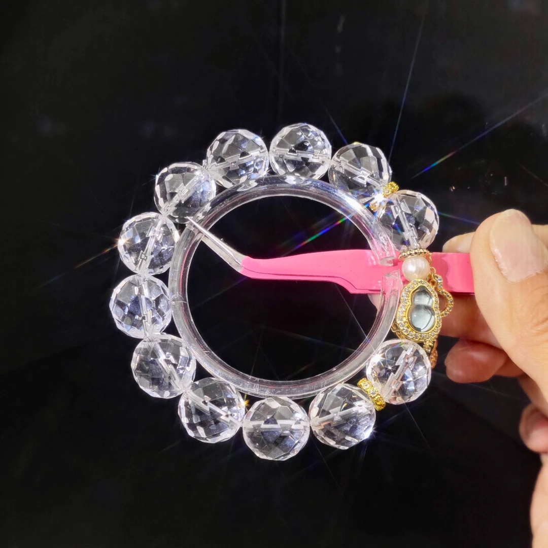 《充能天使》·5A级透体切割白水晶·售完不补