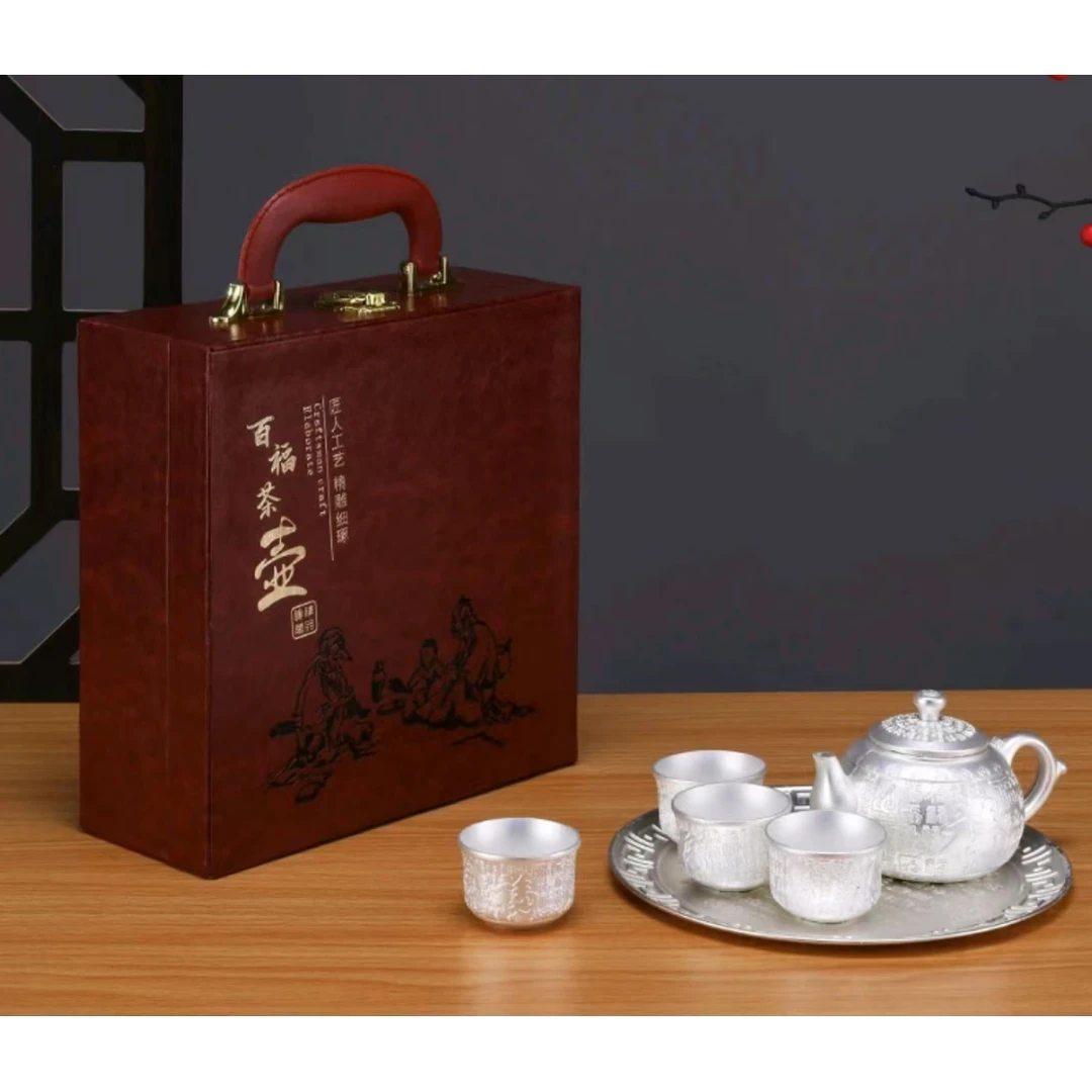 【粉丝福利】壶杯子百福6件套日用送礼自用收藏