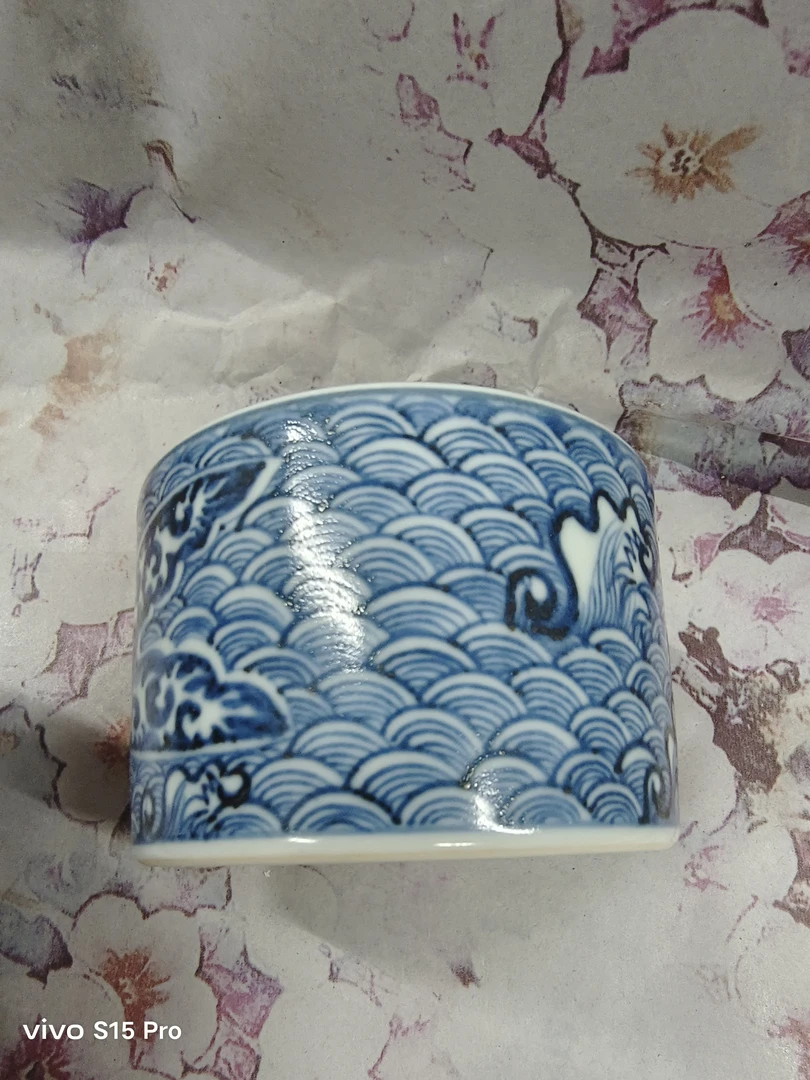 景德镇手工胖头鱼杯子