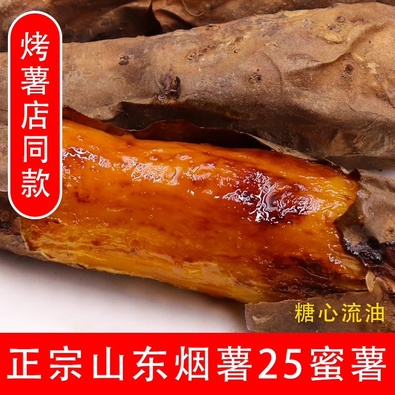【新薯】正宗烟薯25号净重5斤装蜜薯糖心地瓜番薯农家自种沙地红薯