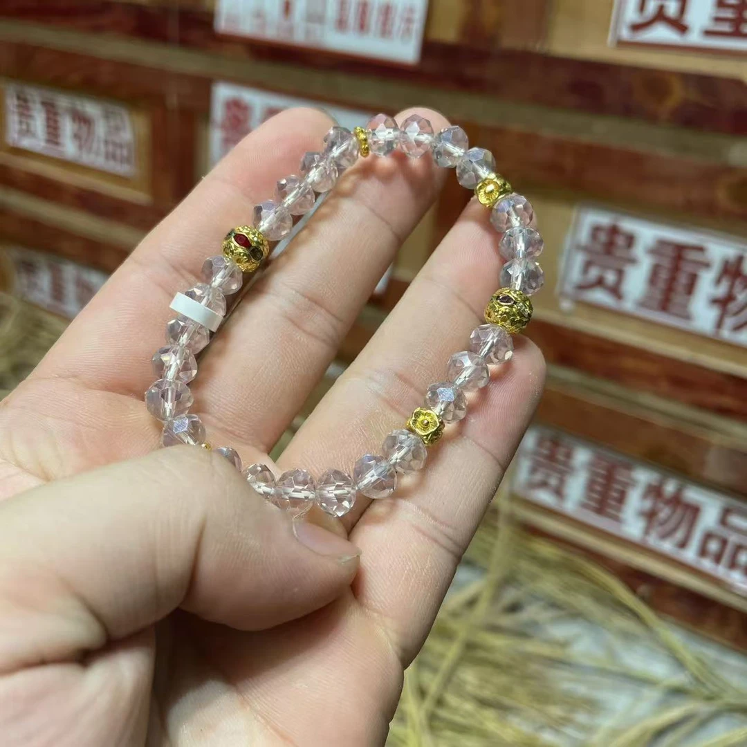 白水单圈手串无礼盒