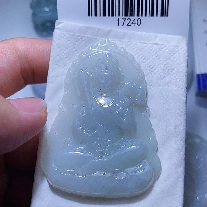 翡翠未镶嵌颈饰天光墟翡翠市场现金代购