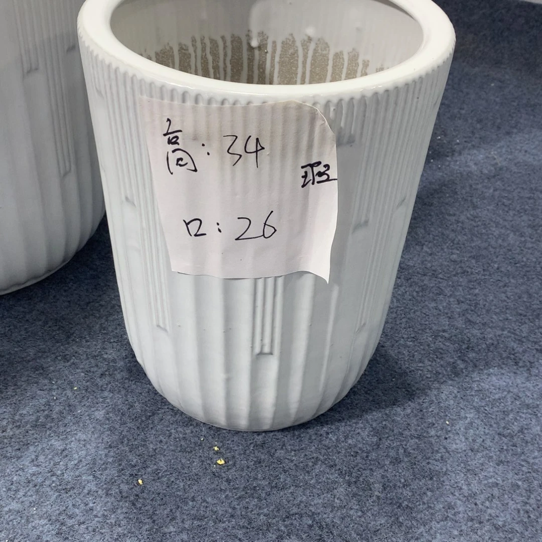 高温陶瓷花盆微瑕