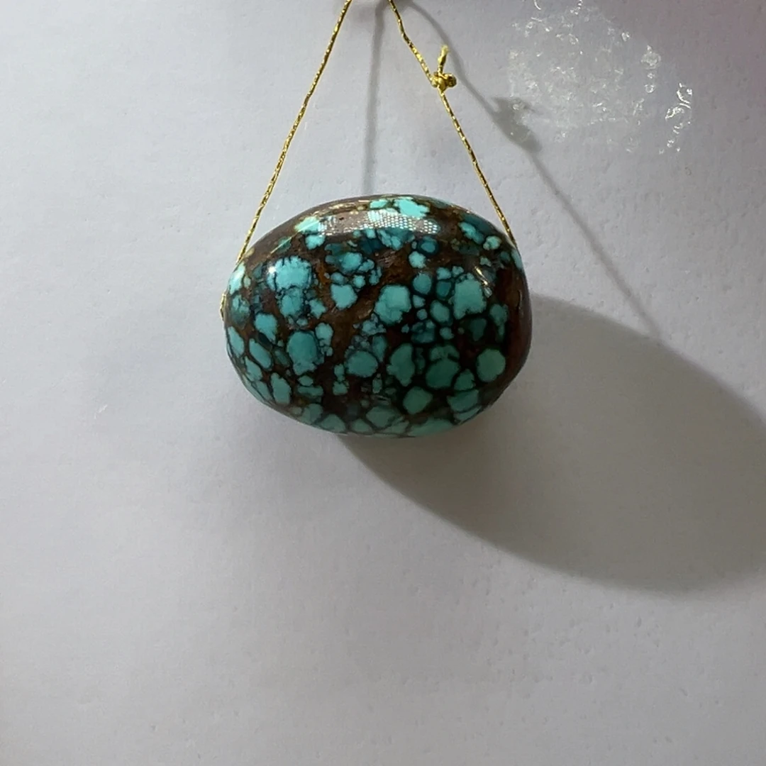 绿松石未镶嵌挂件