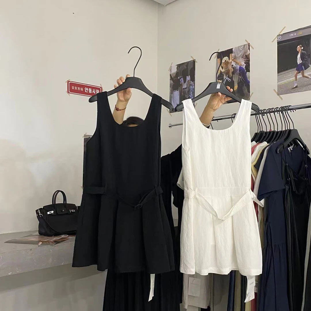 【ARONG阿荣家】连衣裙91115-白色黑色-F