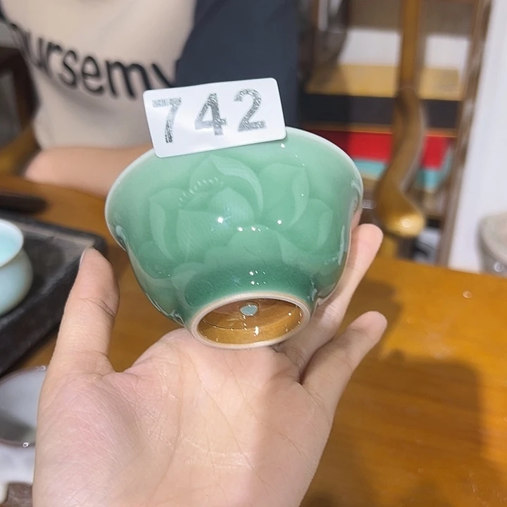 云间青瓷龙泉小米茶器