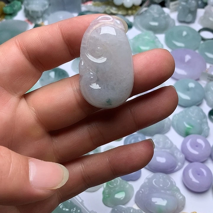 翡翠未镶嵌颈饰天然翡翠