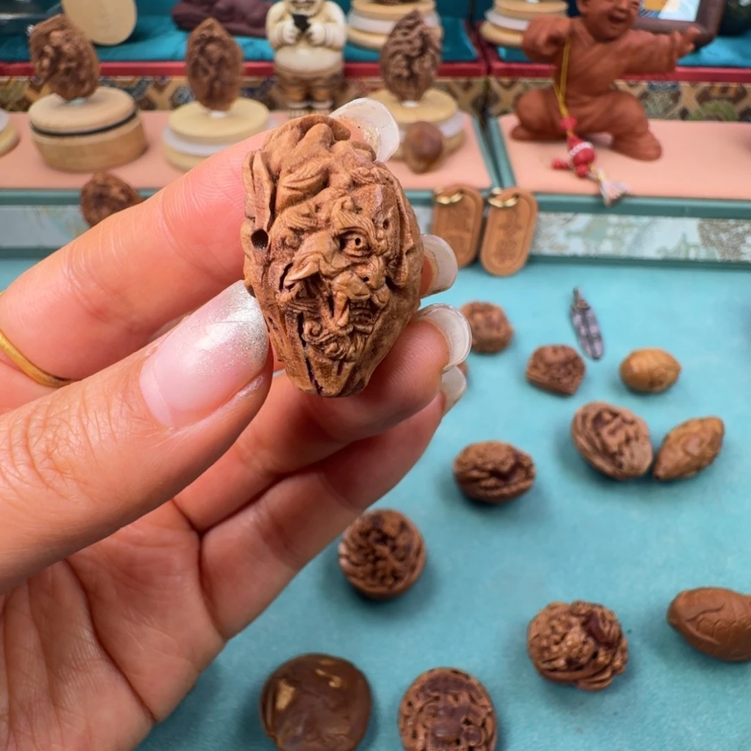 橄榄核手串/手链核潮核雕手工制作