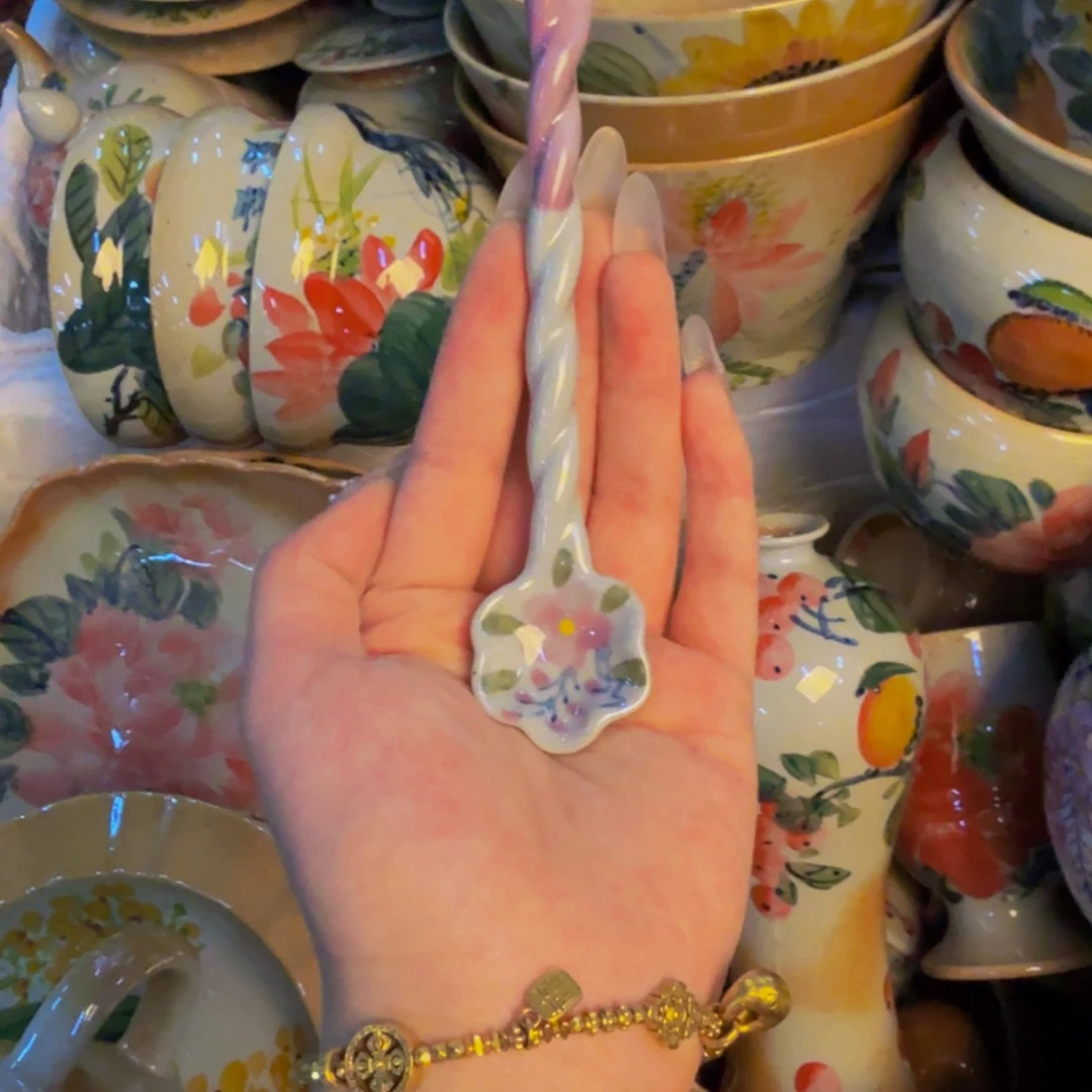 瓷片景德镇陶瓷手工手绘